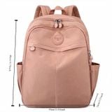  May Balo dung tích lớn, màu sắc đơn giản, phù hợp cho việc học và sử dụng laptop hàng ngày theo yêu cầu - BL24184 