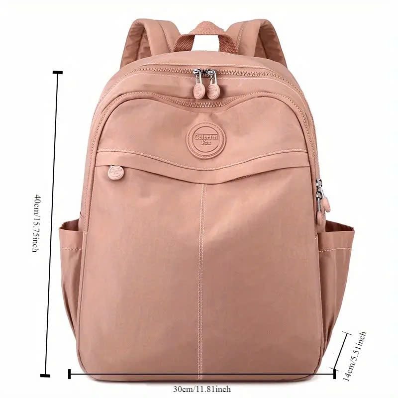  May Balo dung tích lớn, màu sắc đơn giản, phù hợp cho việc học và sử dụng laptop hàng ngày theo yêu cầu - BL24184 