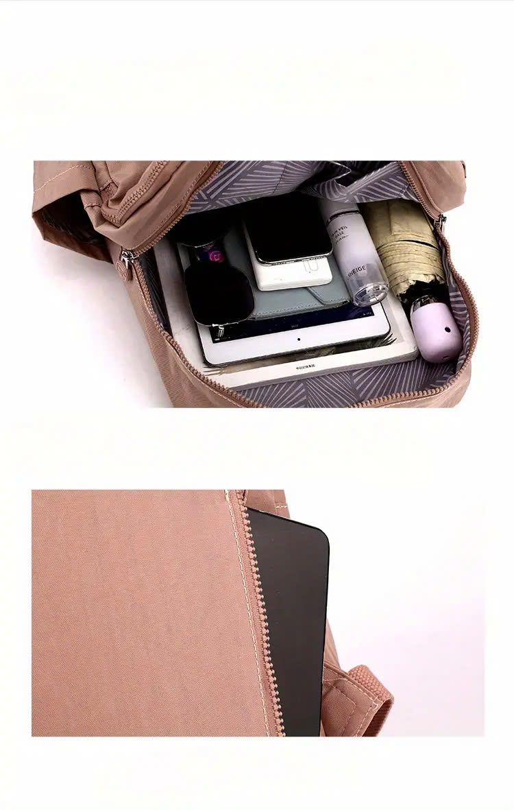 May Balo dung tích lớn, màu sắc đơn giản, phù hợp cho việc học và sử dụng laptop hàng ngày theo yêu cầu - BL24184 