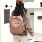  May Balo dung tích lớn, màu sắc đơn giản, phù hợp cho việc học và sử dụng laptop hàng ngày theo yêu cầu - BL24184 