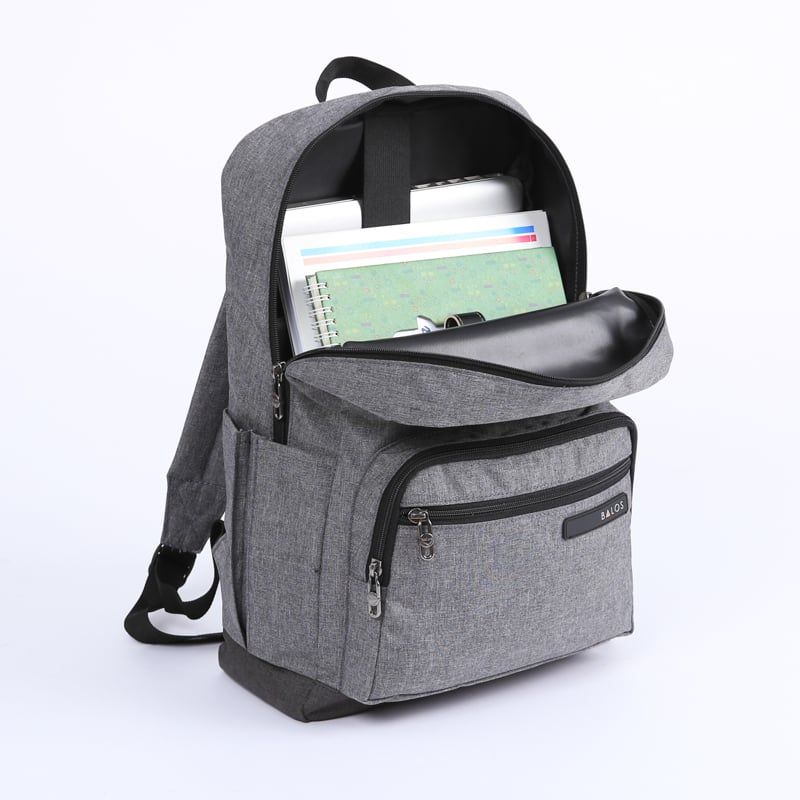  Balo Laptop Thời Trang Balos TOGO D.Grey/Black 14 Inch 