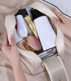  May Túi Trang Điểm Dung Tích Lớn Chất Liệu PU, Dành Cho Du Lịch và Vệ Sinh Cá Nhân Theo Yêu Cầu - TD2414 