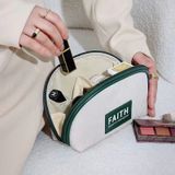  May Túi Đựng Mỹ Phẩm Chất Liệu Da PU, Cầm Tay, Dành Cho Du Lịch, Nhỏ Gọn Theo Yêu Cầu - TD2415 