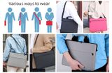  May túi chống sốc bảo vệ laptop Messenger theo yêu cầu -TL2404 