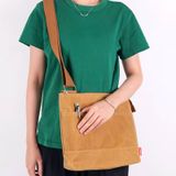  May Túi Đeo Chéo Unisex Vải Canvas Phủ Sáp Cỡ Trung Theo Yêu Cầu - BL2453 