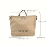  May Túi Tote Vải Bố Thời Trang, Túi Đeo Chéo, Túi Xách Tay Theo Yêu Cầu - BL24187 