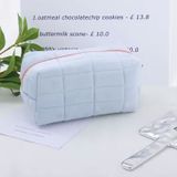  May Túi Đựng Bút, Túi Trang Điểm và Đựng Đồ Skincare Hình Gối Nhật Bản, Chất Liệu Nhung Mềm Mại Thiết Kế Theo Yêu Cầu - TD2404 