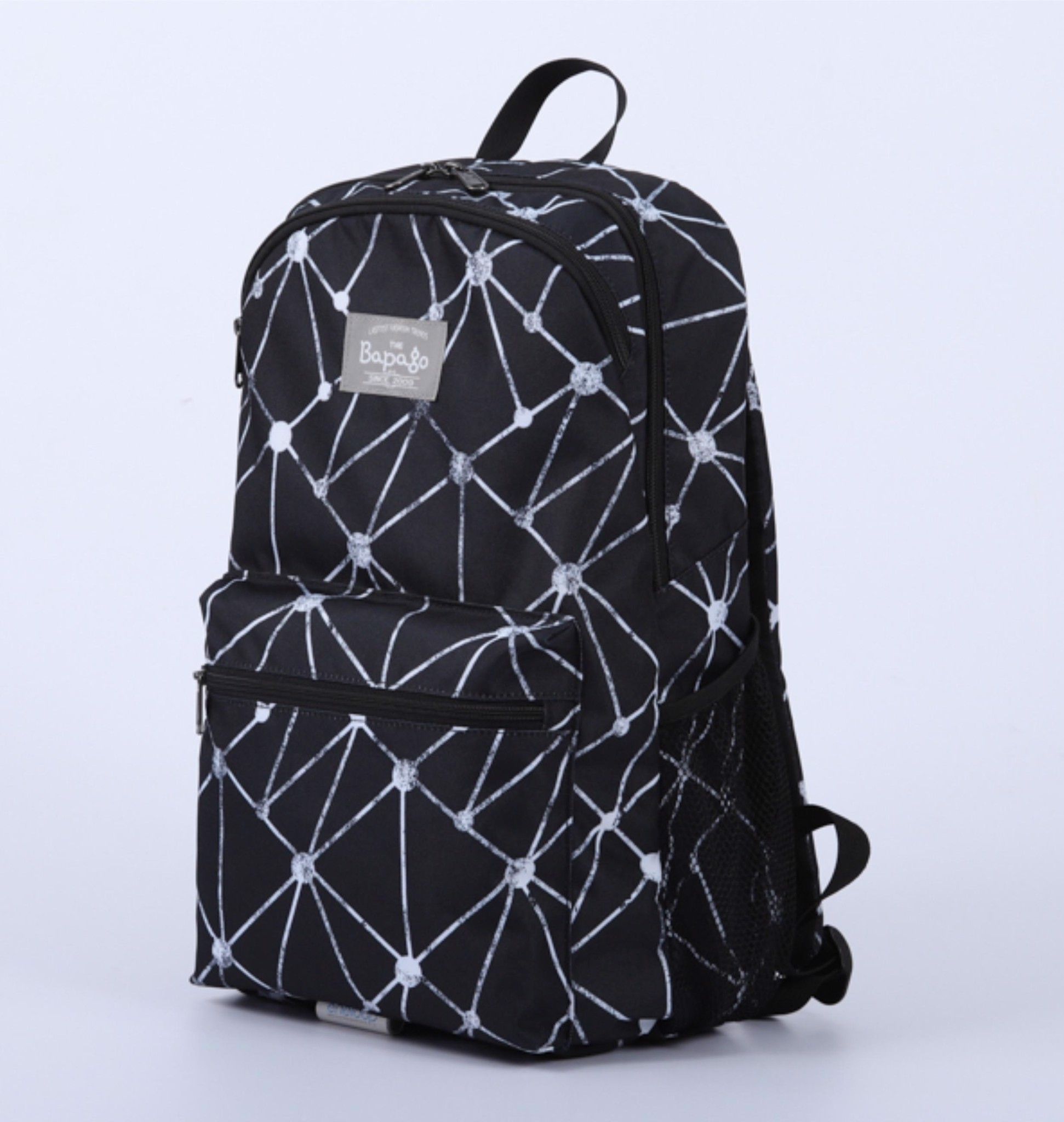  Balos AKIRA Black/White Backpack - Balo Thời Trang 