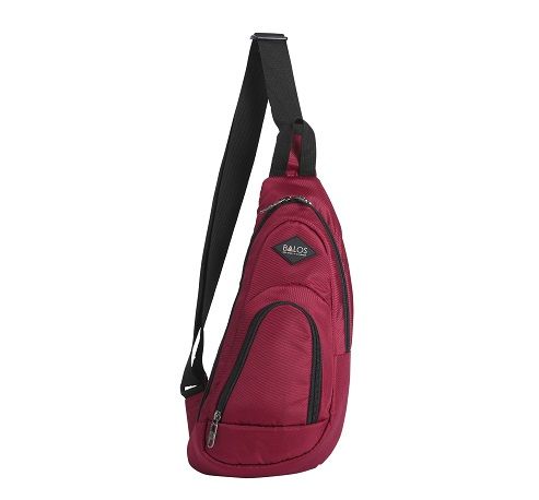  Balos ZEN SLING 3 D.Red - Balo Chéo 1 Quai Thời Trang 