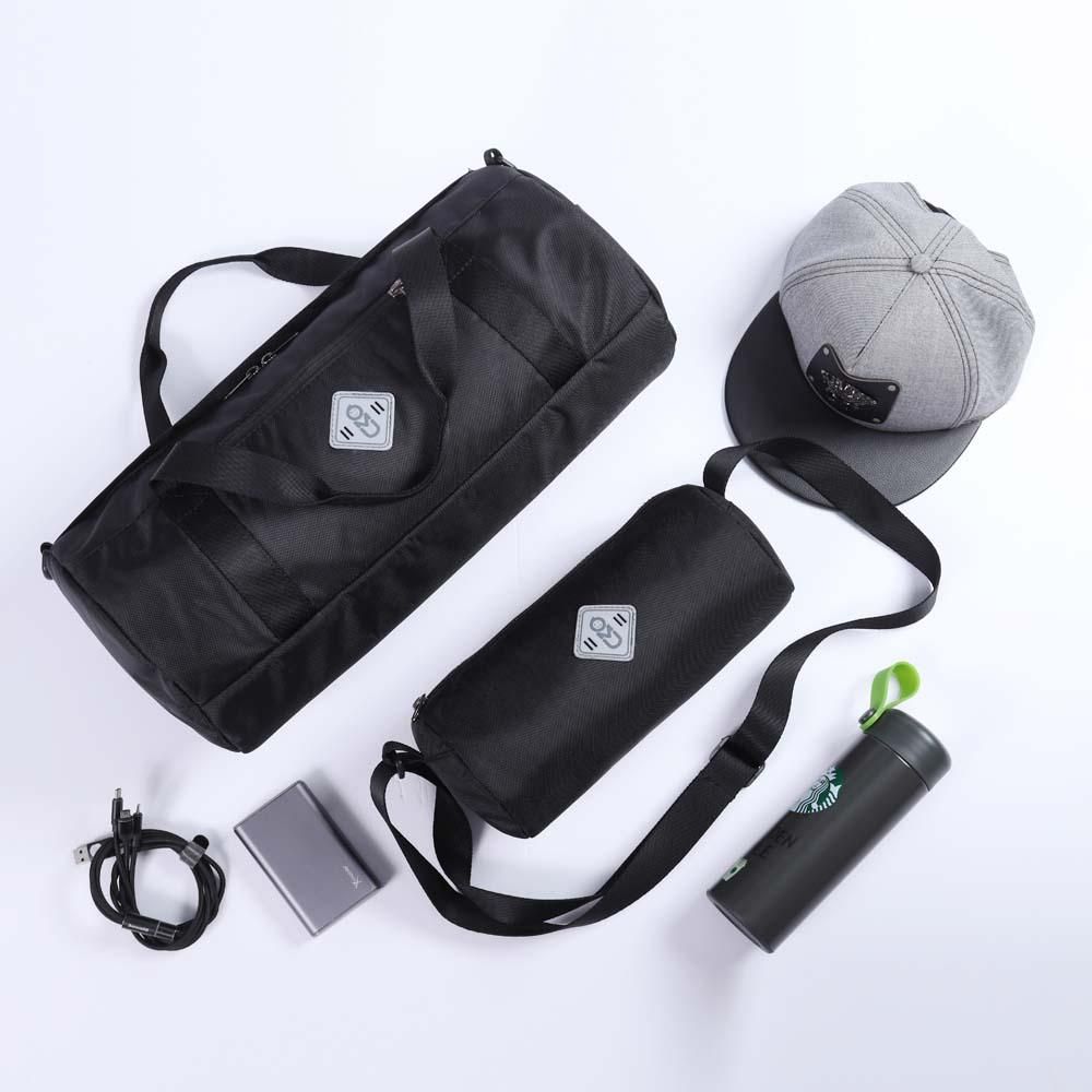  Túi Trống MEDIMESI Duffle Bags - Black 