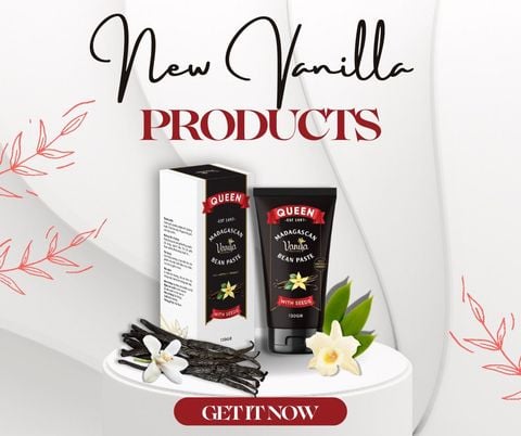 Madagascan Vanilla Bean Paste (Tuýp 130gram)