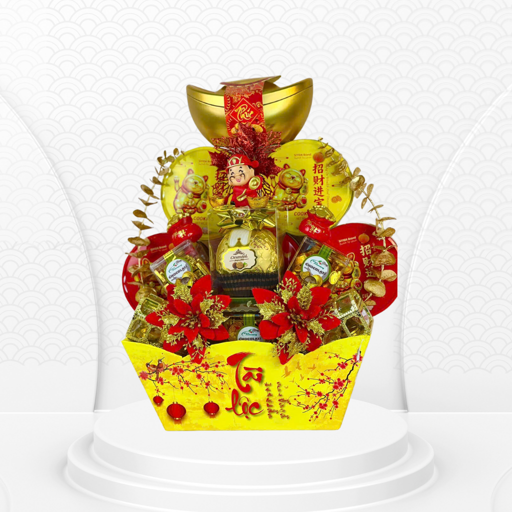 Giỏ Quà Tết Cao Cấp 2025 - Tân Niên Phú Quý
