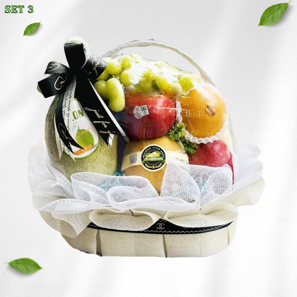 Giỏ Quà Trái Cây Nhập Khẩu viếng đám giỗ, đám tang sang trọng - 03