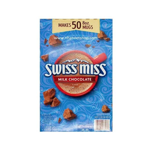 Bột Cacao Swiss Miss 50 gói