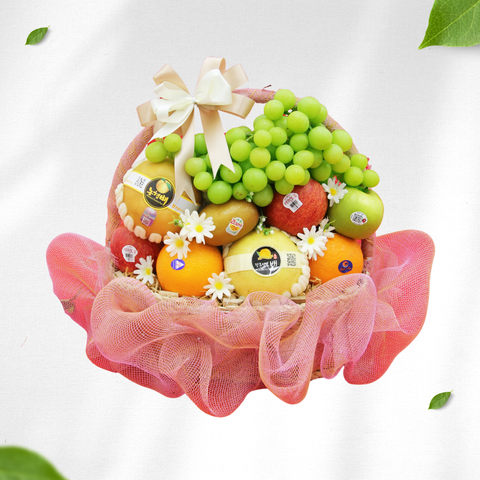 Quà Valentine - Giỏ Quà Trái Cây Nhập Khẩu 01