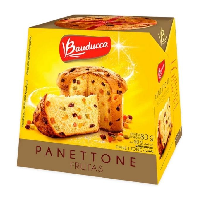 Bánh PANETTONE Trái Cây BAUDUCCO - Vị Ngon Trên Từng Lát Bánh