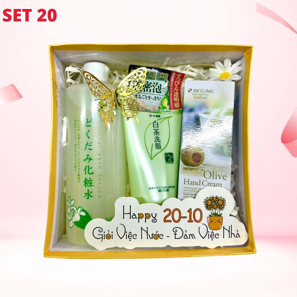Set quà tặng 20/10 - set 20