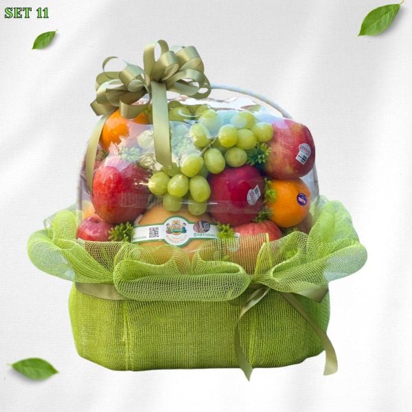 Quà Valentine Cho Người Yêu - Giỏ Quà Trái Cây Nhập Khẩu 12