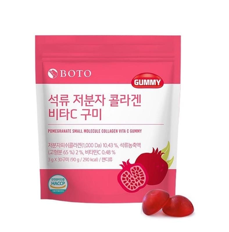 Kẹo Collagen Lựu Boto Hàn Quốc
