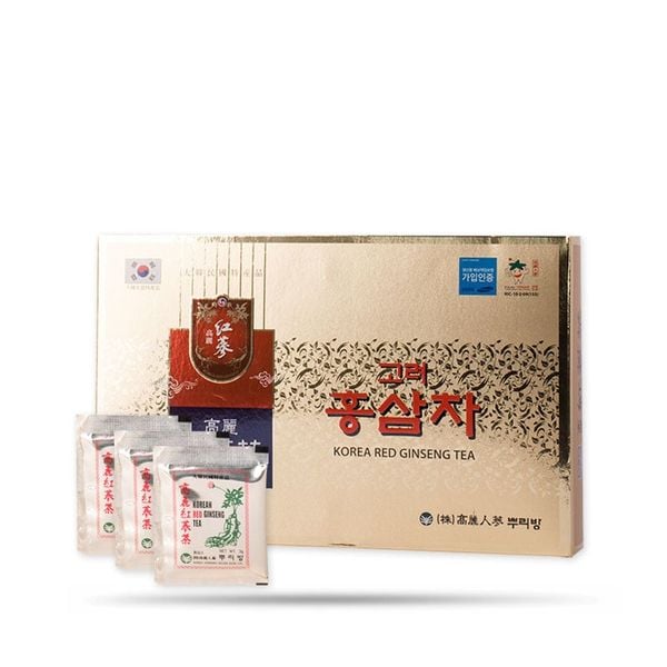 Trà Hồng Sâm Buleebang Korea Red Ginseng Tea 100 gói x 3g