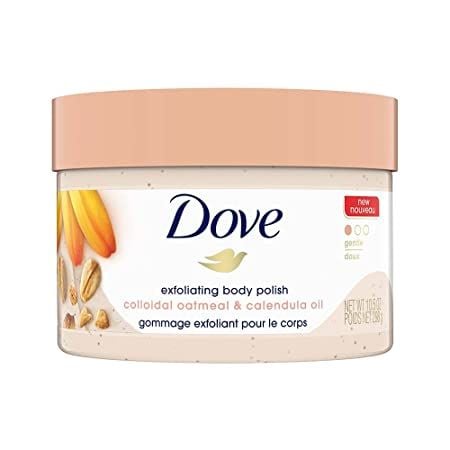 Hũ Tẩy Tế Bào Chết Dove - 298g Yến Mạch & Hoa Cúc