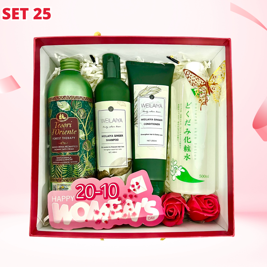 Set quà tặng 20/10 - set 25
