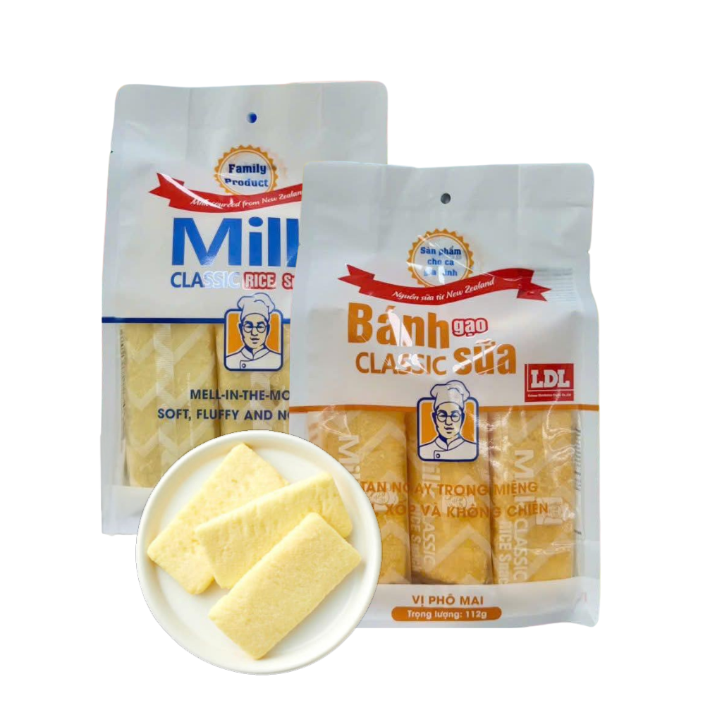 Bánh Gạo Classic Sữa