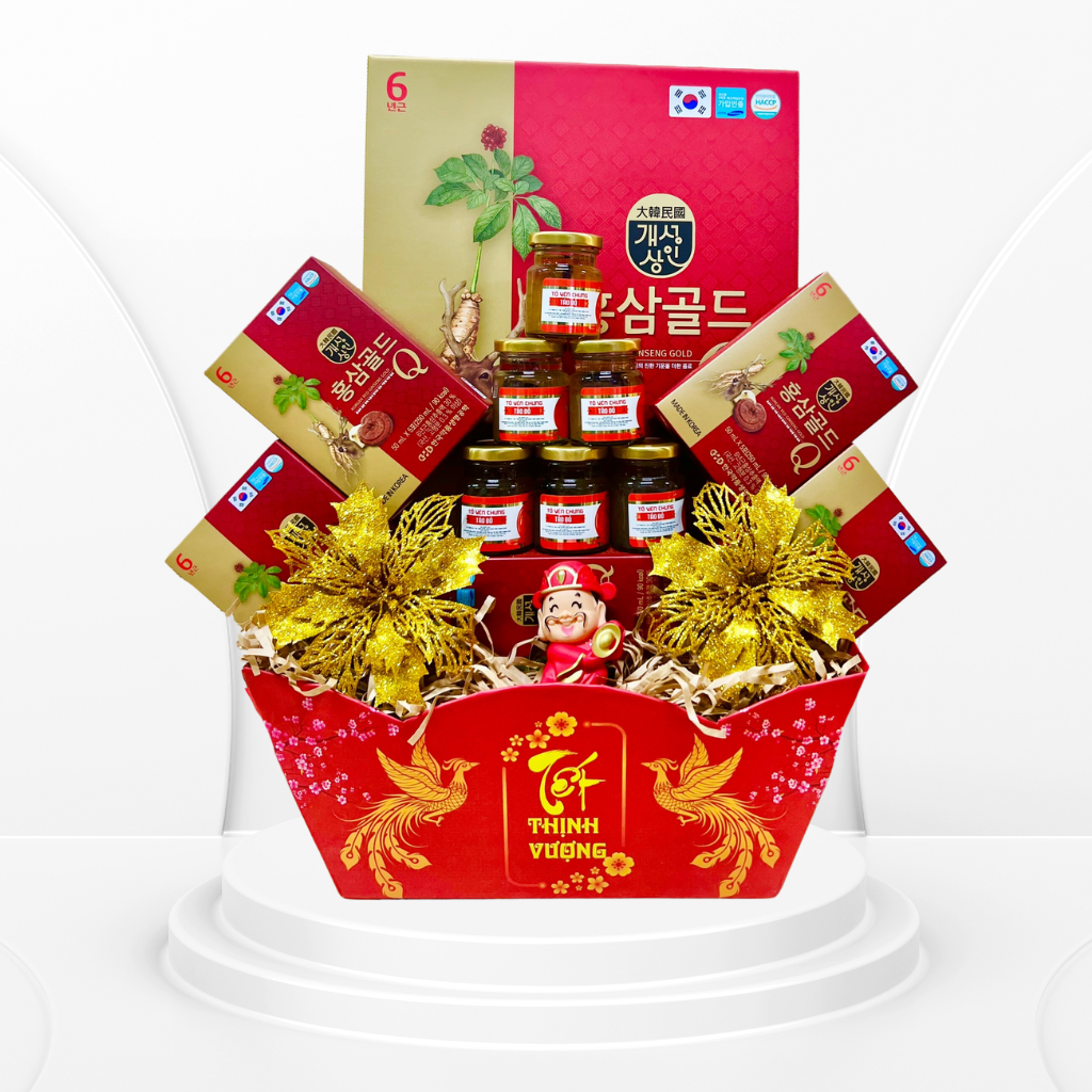 Giỏ Quà Tết Cao Cấp 2025 - Sức Khỏe An Khang