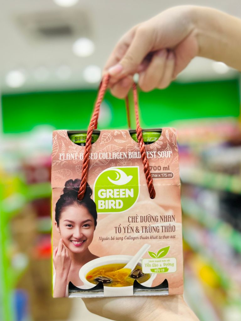 Nước Yến Sào Green Bird - Lốc 4 Chai