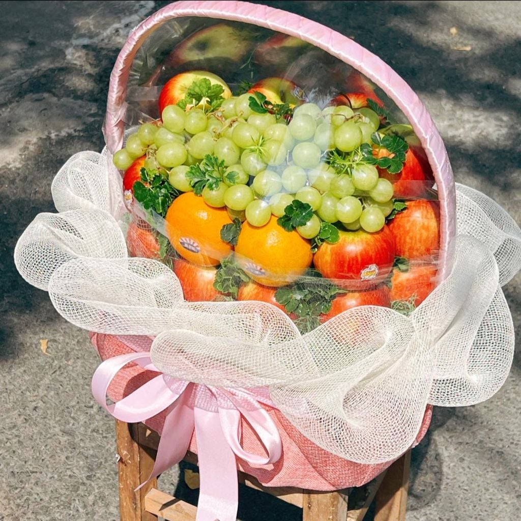 Giỏ Quà Trái Cây Nhập Khẩu biếu tặng các dịp - 08