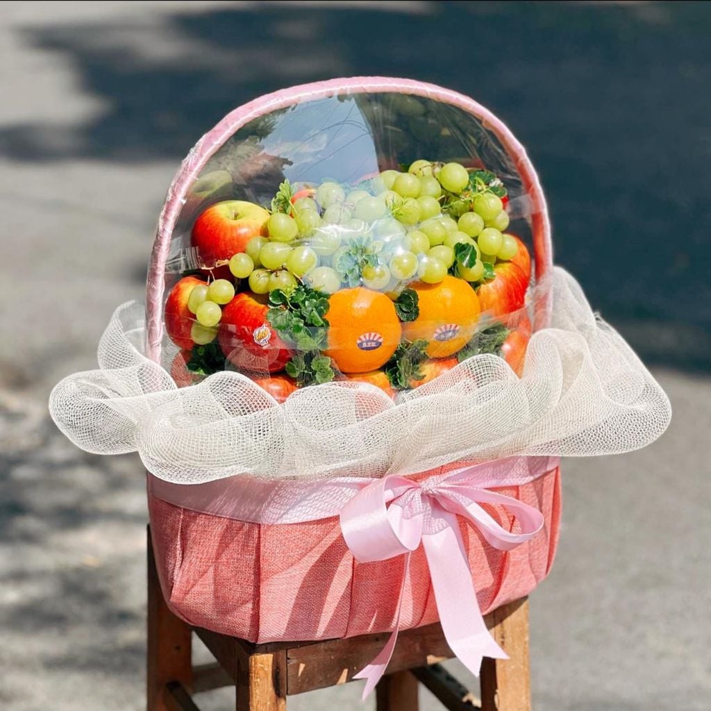 Giỏ Quà Trái Cây Nhập Khẩu biếu tặng các dịp - 08
