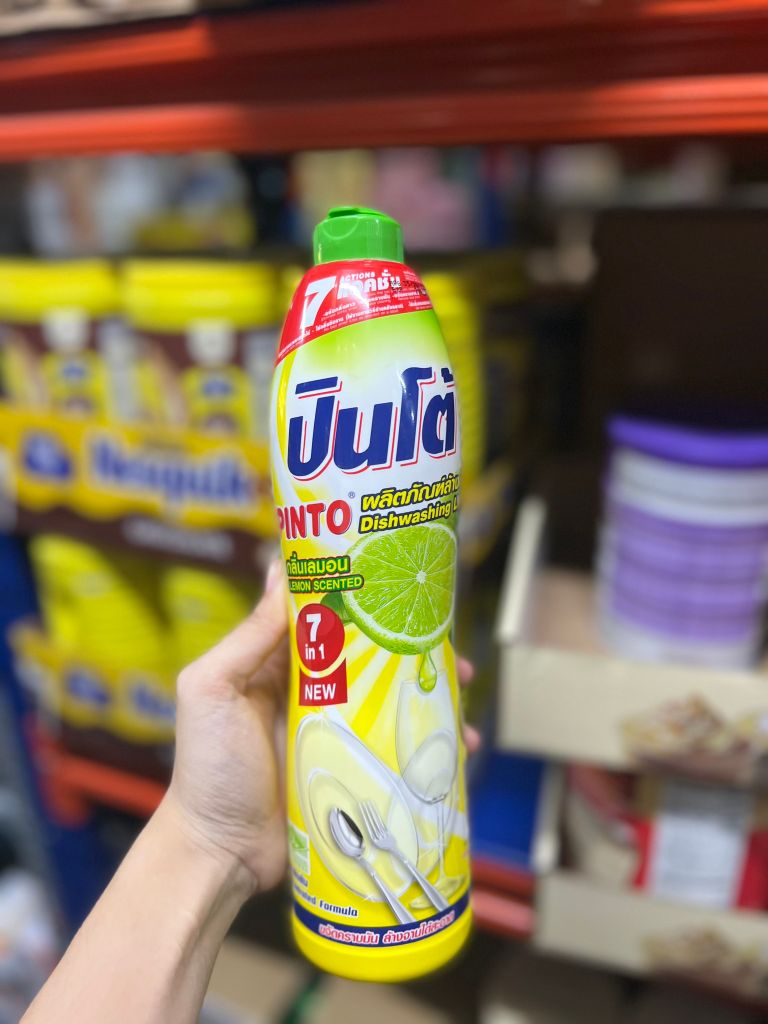Nước Rửa Chén Pinto Thái 800ml - Sạch Bóng Mát, An Toàn Cho Mọi Gia Đình