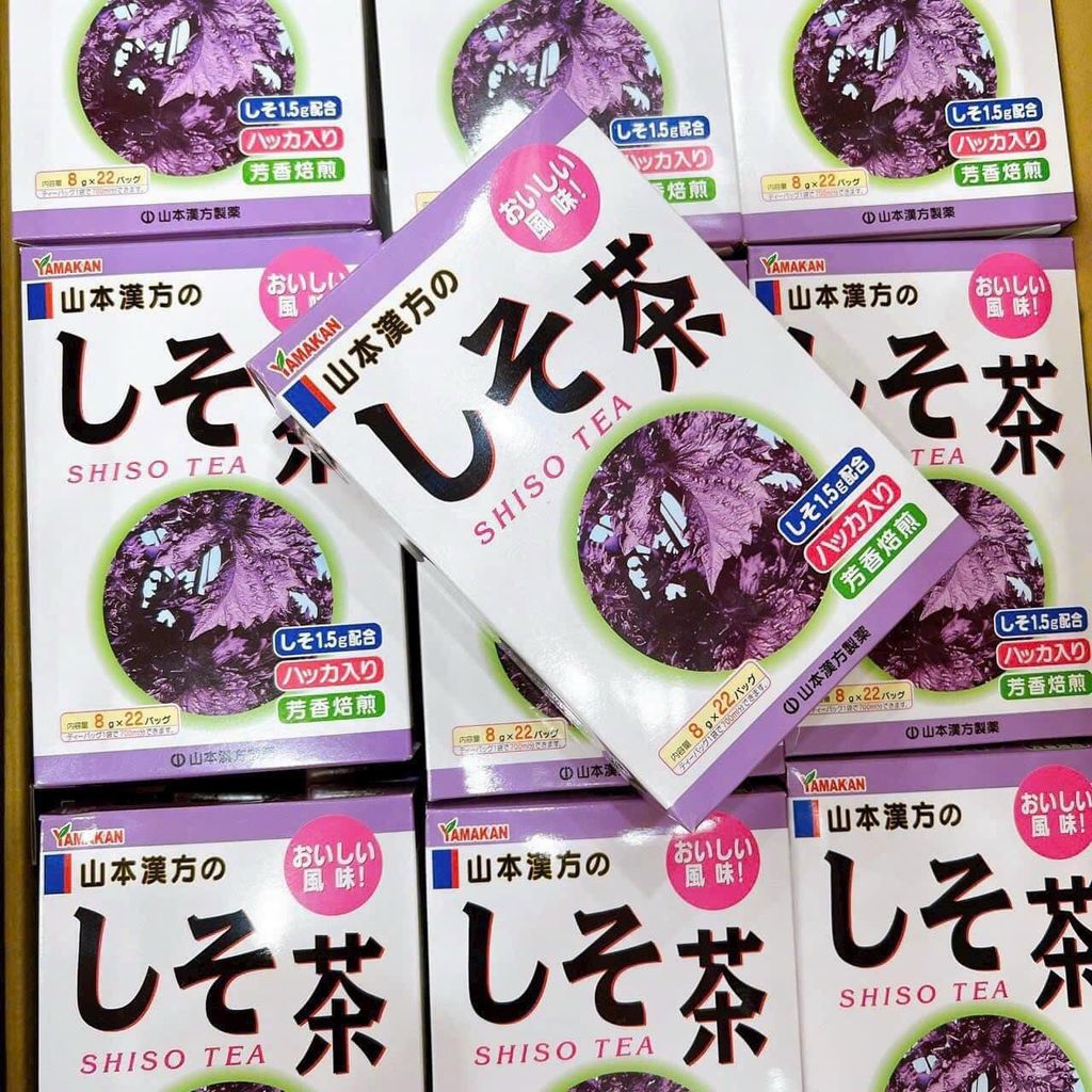 Trà tía tô túi lọc Shiso Tea Yamakan Nhật Bản