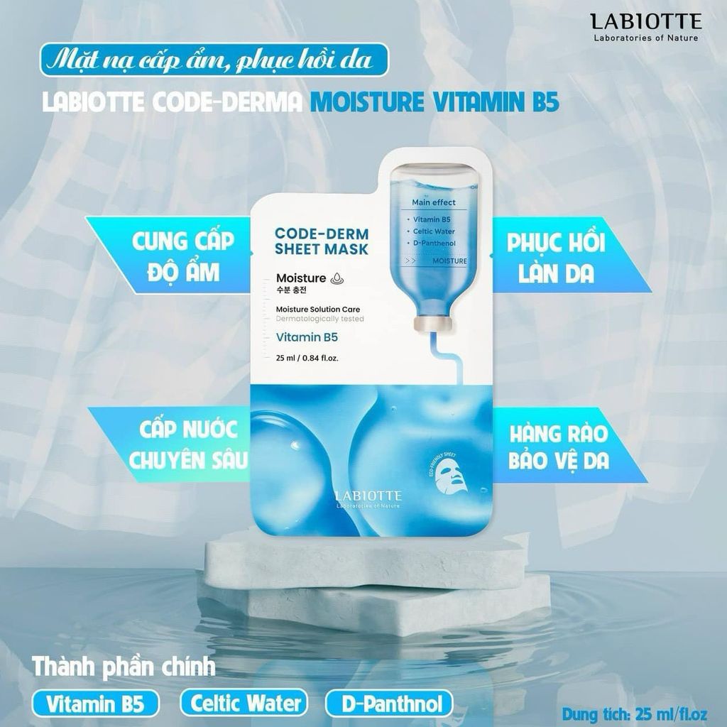 Mặt nạ LABIOTEE-COLLAGEN Hàn Quốc - 25ml