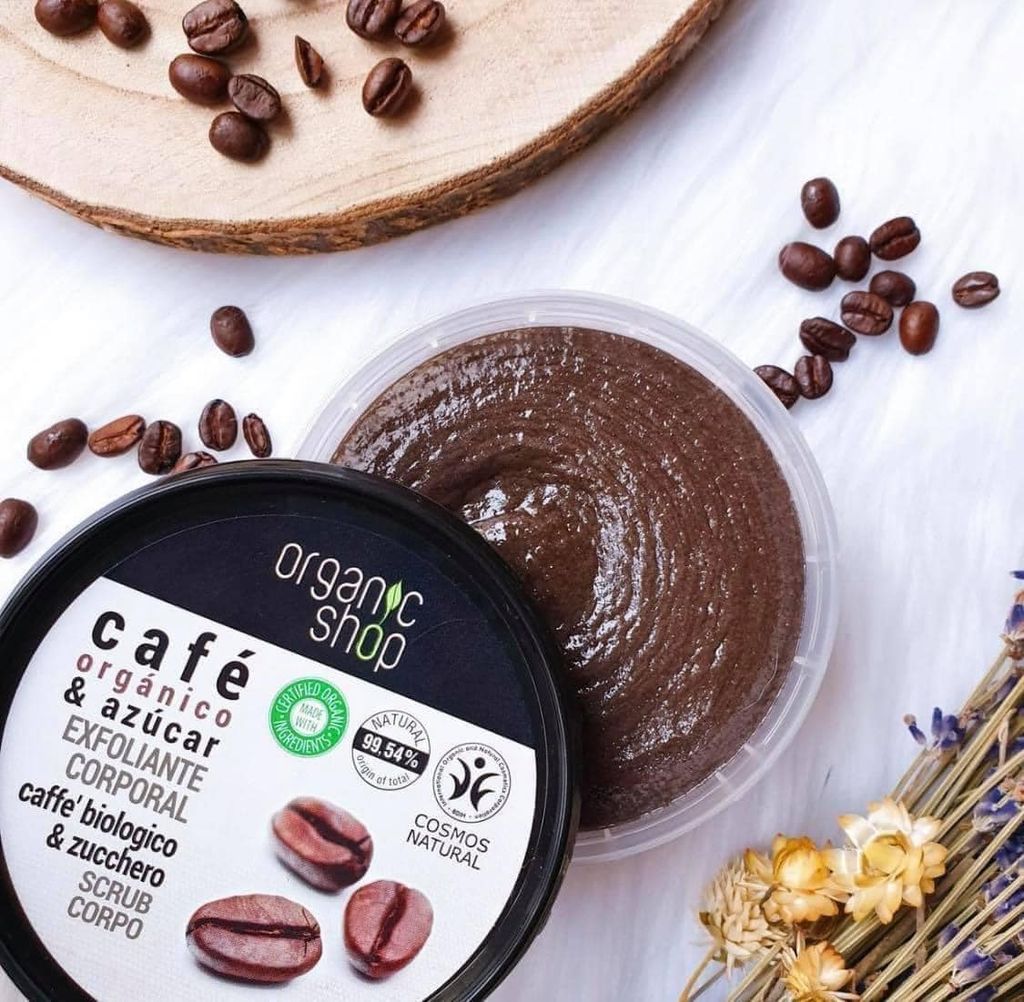 Tẩy Da Chết Toàn Thân Organic Shop Cà Phê - 250ml