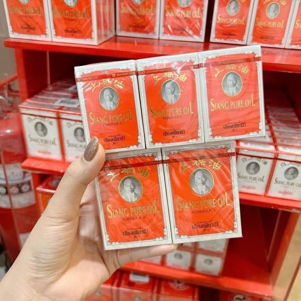 Dầu gió Thái Lan Siang Pure Oil FORMULA 2 - 3cc