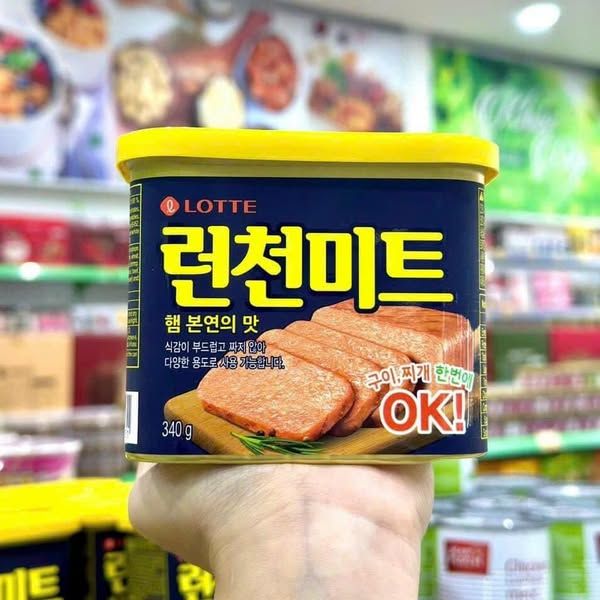 Thịt Hộp Lotte Lunchoen Meat Hàn Quốc 340g