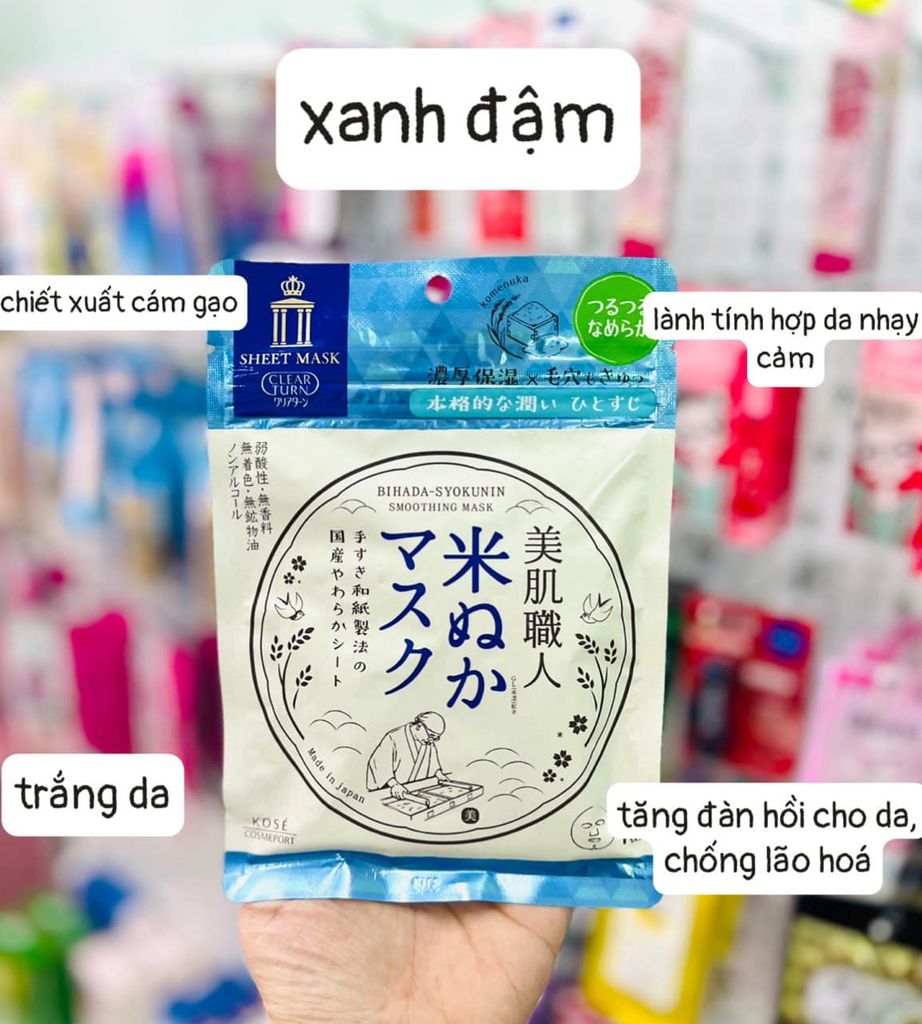 mặt nạ CLEAR TURN - túi 7 miếng