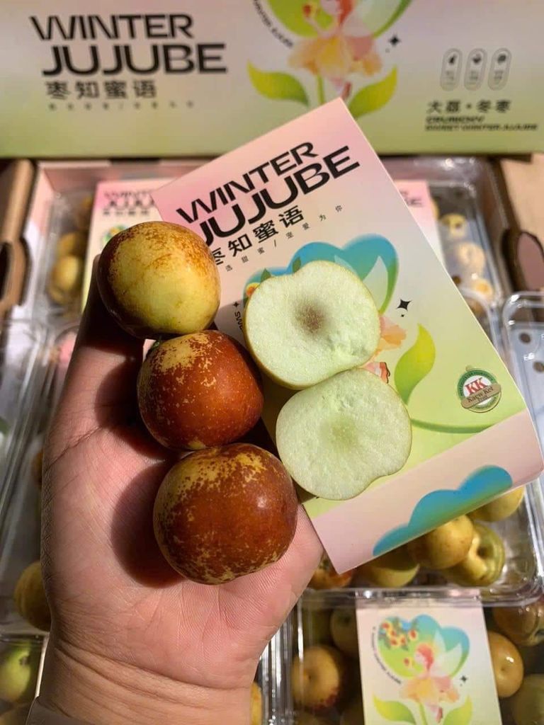 Hồng táo mật Jujube- Hộp 500g