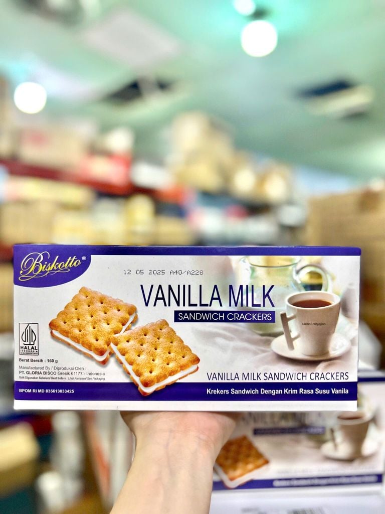 Bánh Quy Sanwich Biskotto - 160g