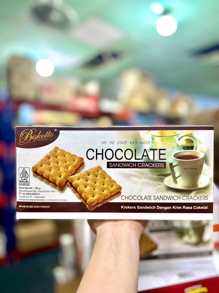 Bánh Quy Sanwich Biskotto - 160g