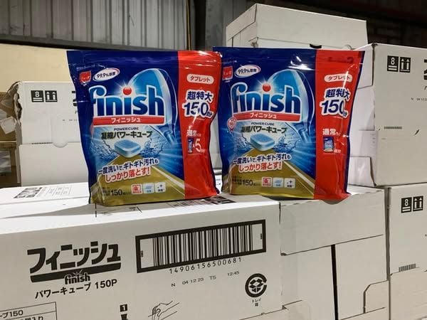 Viên Rửa Chén Finish Nhật 150 Viên