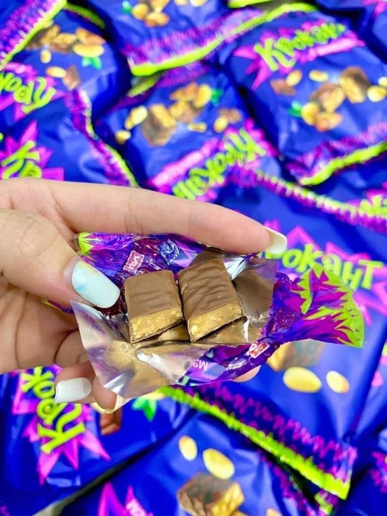 Kẹo Socola Nga Kpokaht - 500G - Đậu Phộng Hạnh Nhân