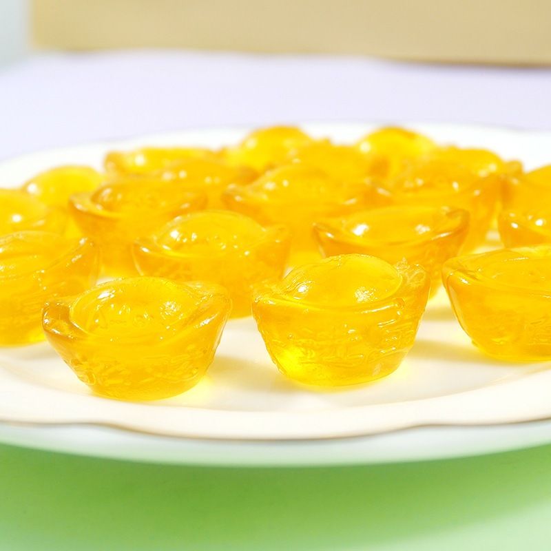 Kẹo Dẻo Thỏi Vàng AMOS 4D 280g - Hương Vị Ngọt Ngào, Đầy Màu Sắc