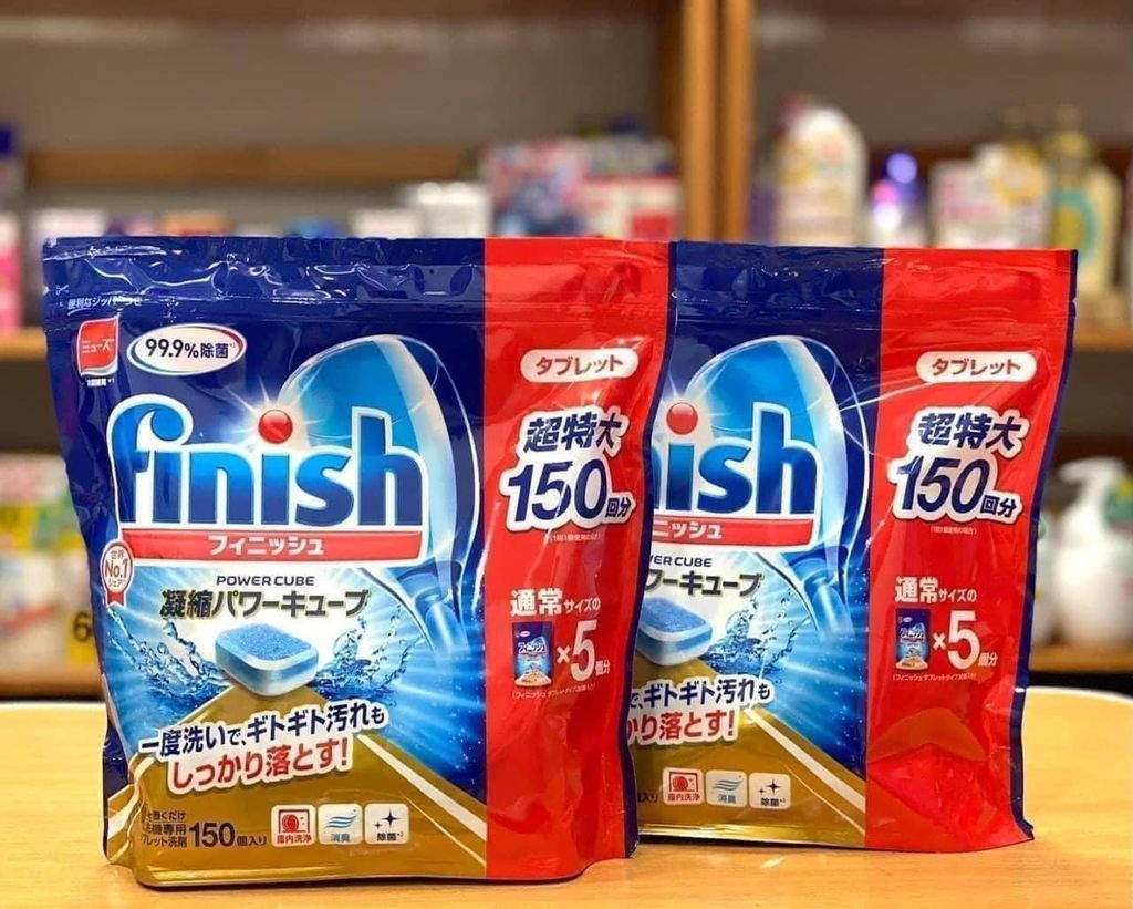 Viên Rửa Chén Finish Nhật 150 Viên