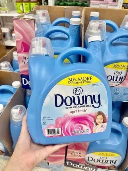 Nước xả vải DOWNY Soft April Fresh 2 in 1 - 4.45L