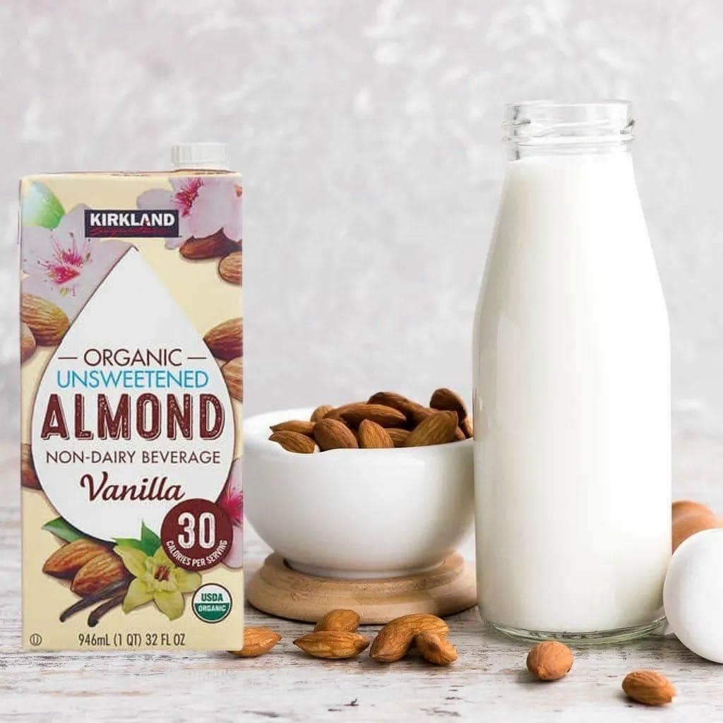 Sữa Hạnh Nhân Kirkland Organic Unsweetened Almond - 946ML