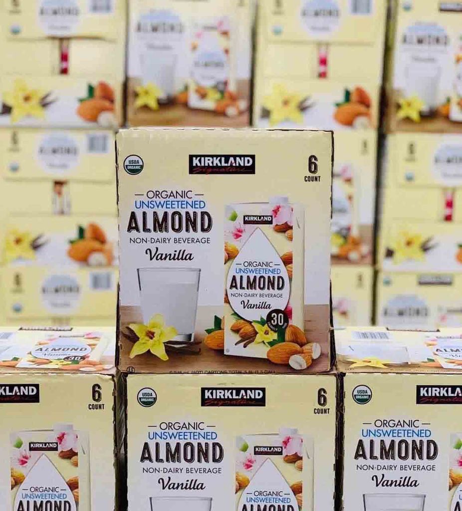 Sữa Hạnh Nhân Kirkland Organic Unsweetened Almond - 946ML