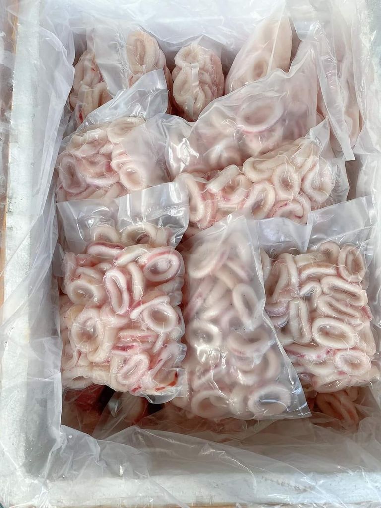 Mực Vòng Cắt Khoanh - NET 600g