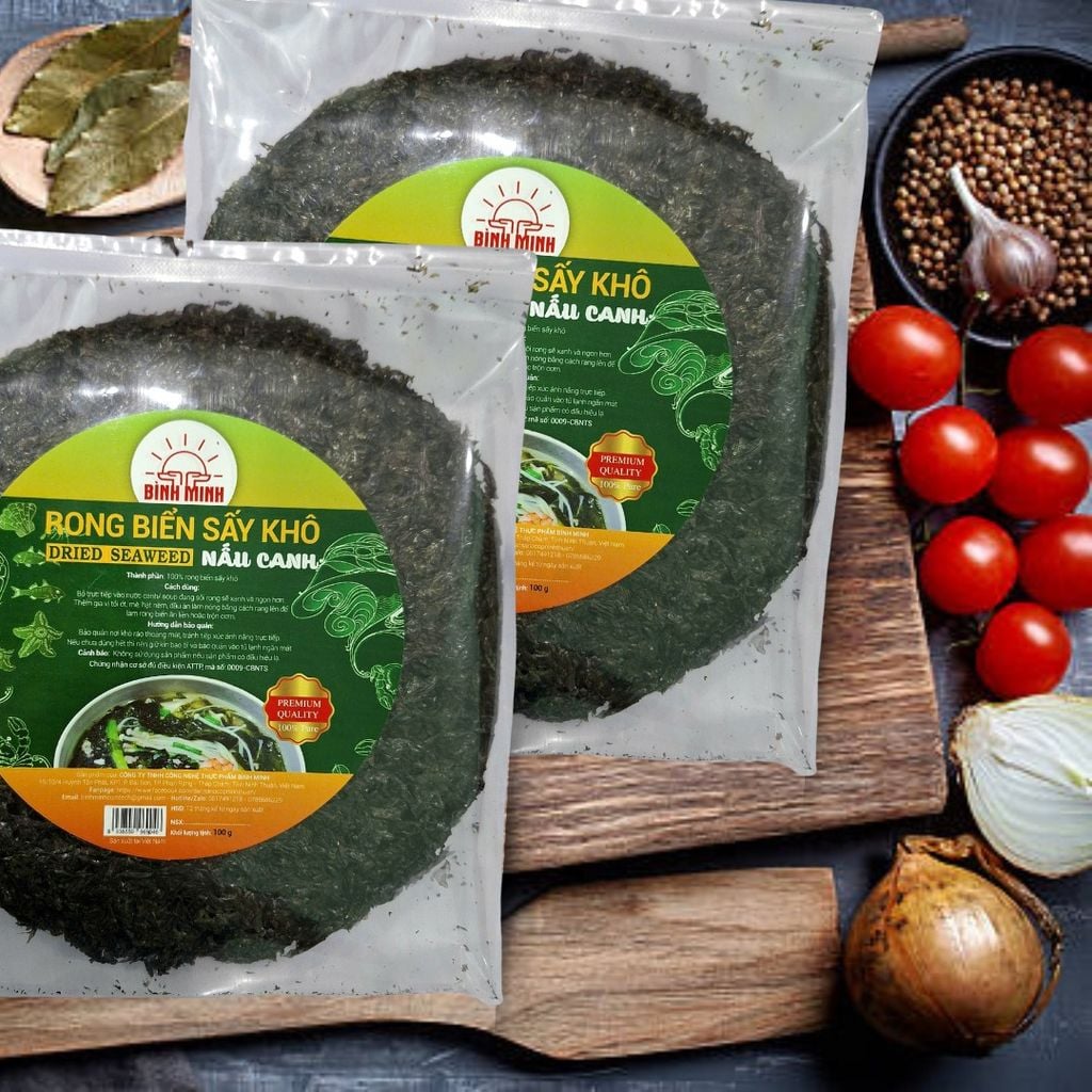 Rong Biển Sấy Khô Nấu Canh Bình Minh -50g